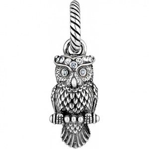 Brighton Wisdom Owl Charm